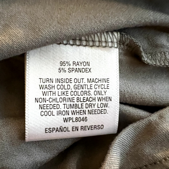 JM Collection Crocheted Lined Blouses Womens Lot/2 Large + Petite XL Gold Silver - Picture 5 of 13